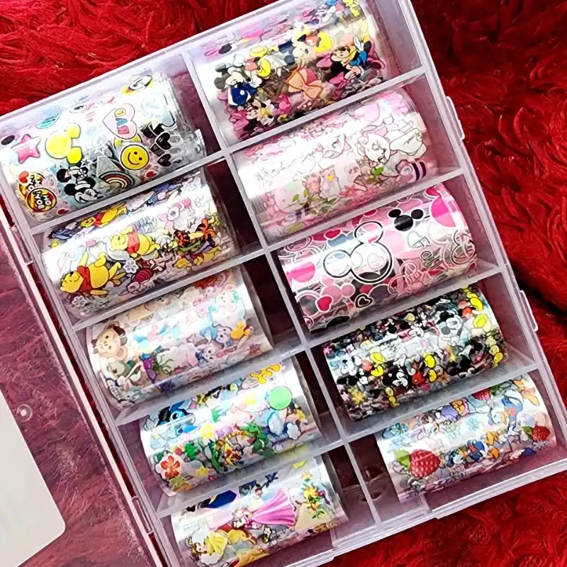 Caja de foil de dibujos animados