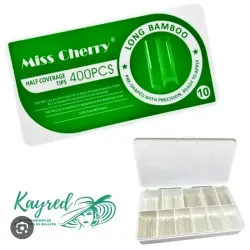 Caja de uñas cuadradas miss cherry