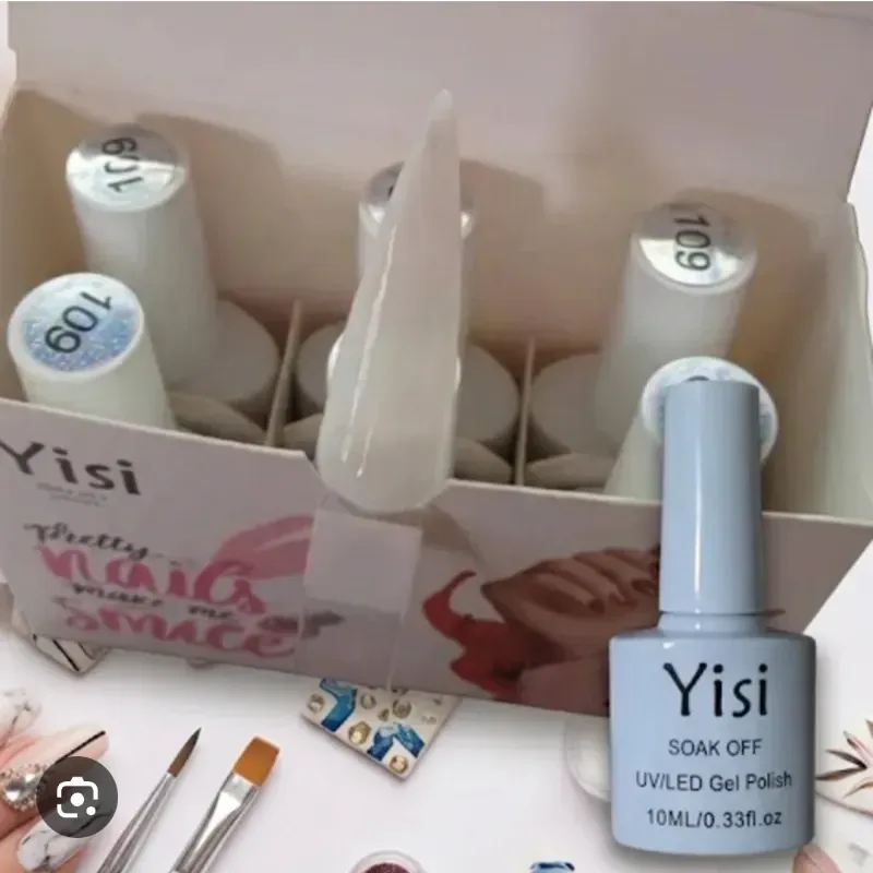 Esmalte blanco lechoso Yisi