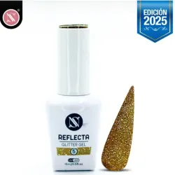 Esmalte dorado reflectivo StudioNails