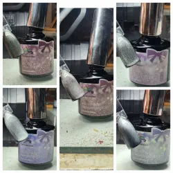 Esmalte ojo de gato galaxia estelar
