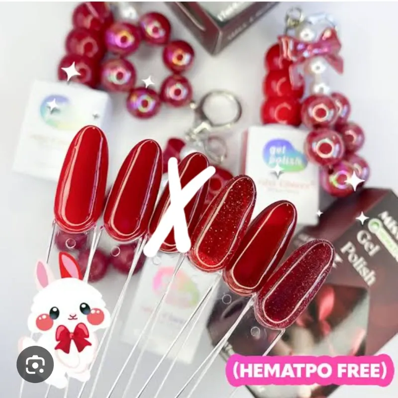 Esmaltes Miss cherry con llavero