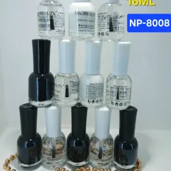 Esmaltes naturales (blanco,negro y brillo natural)