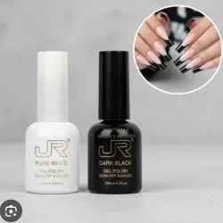 Esmaltes negro y blanco JR (individual)