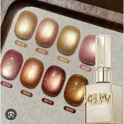 Esmaltes ojo de gato XEIJAYI (tonos champán)