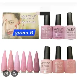 Esmaltes WBS (tonos rosados)