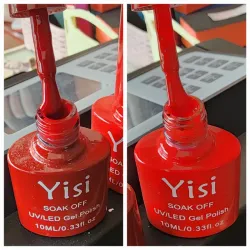 Esmaltes Yisi rojos