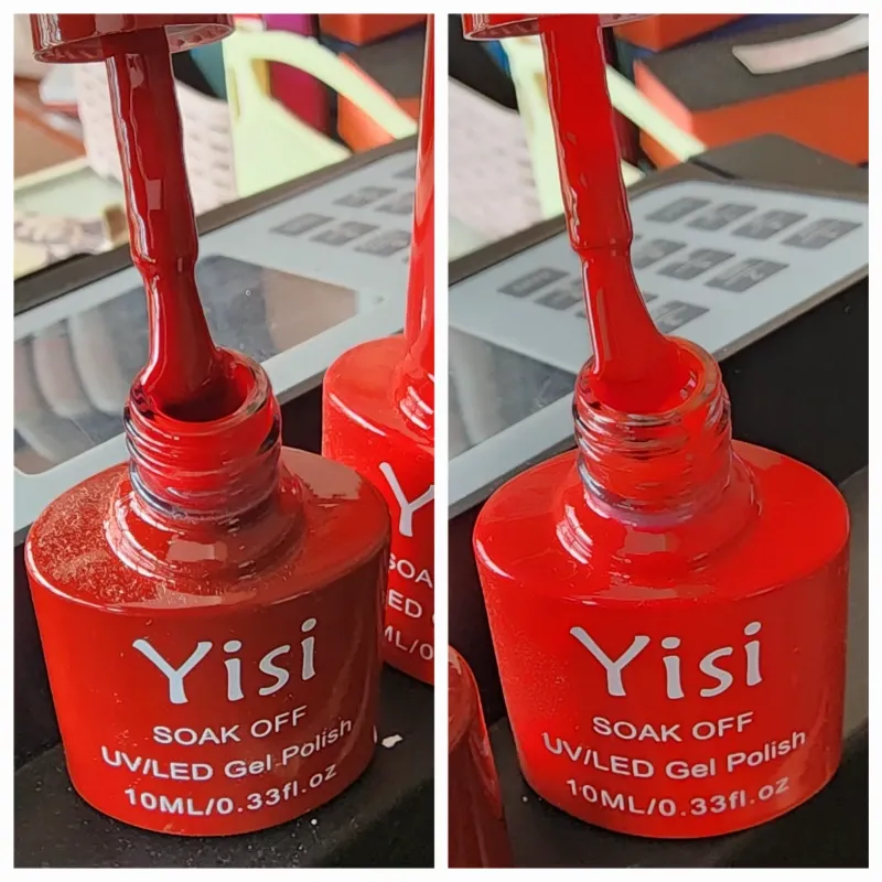 Esmaltes Yisi rojos