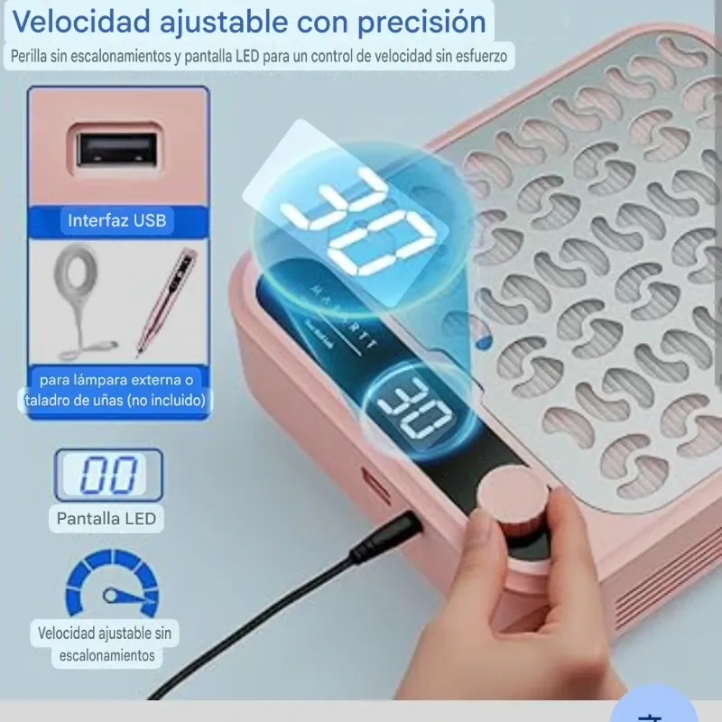 Extractor de polvo eléctrico