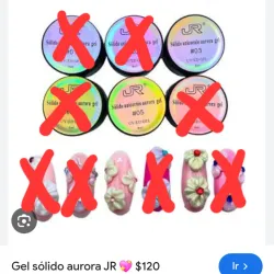 Gel unicornio aurora sólido JR