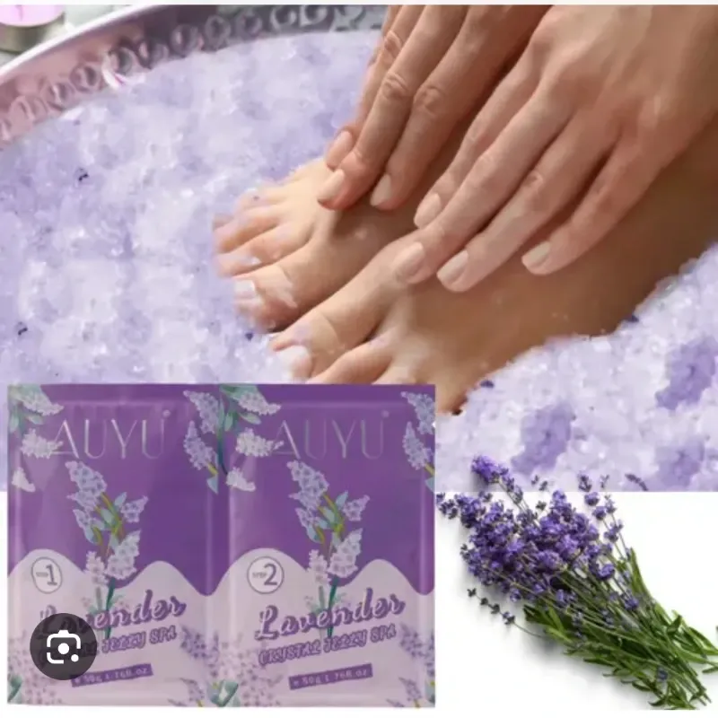 Jelly Spa pedicure (paso 1 y paso 2)