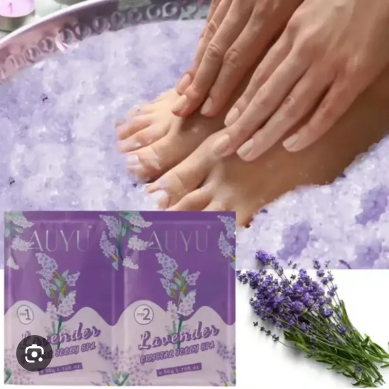 Jelly Spa pedicure (paso 1 y paso 2)
