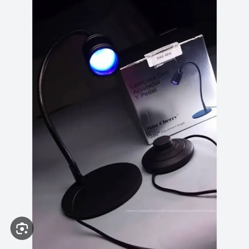 Lámpara de soft gel con pedal