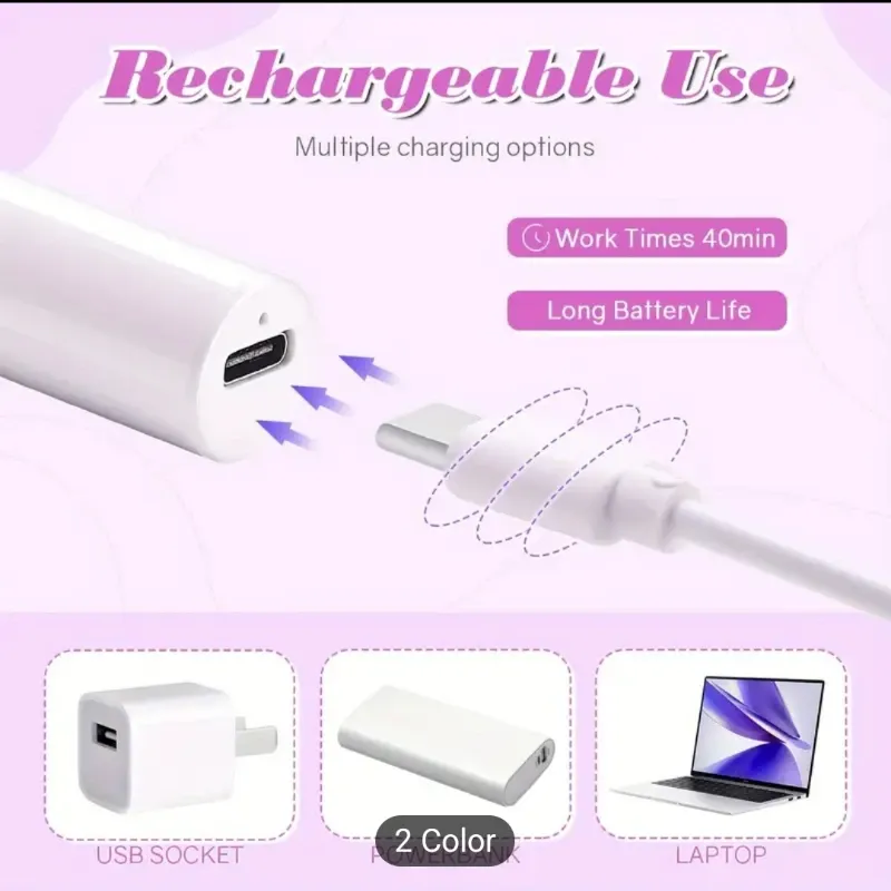Mini lámpara recargable