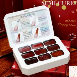 Paleta de painting gel (tonos rojos)