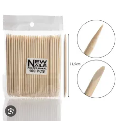 Paquete de 100 palito de naranjo