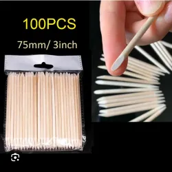 Paquete de 100 palitos d naranjo