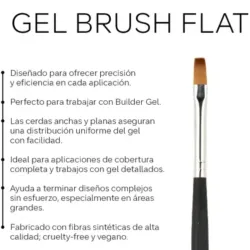 Pincel para builder gel