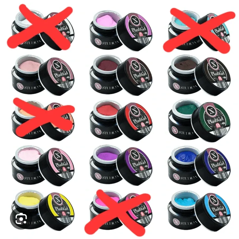 Plastigel de colores StudioNails