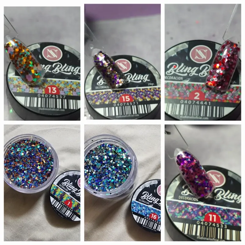 Potes de Glitter StudioNails