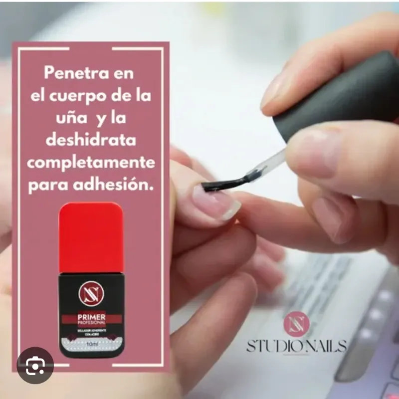 Praimer sellador adherente con ácido StudioNails