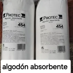 Rollos de algodón prensado