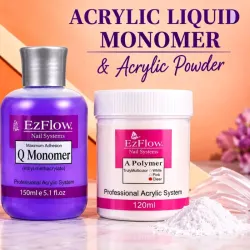 Set de monómero y polímero rosa traslúcido