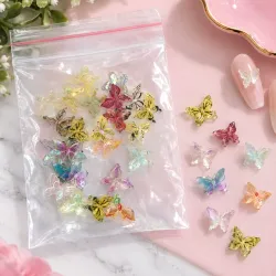 Sobre de 10 pareja de mariposas