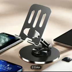 Soporte de teléfono metálico