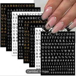 Stiker de letras