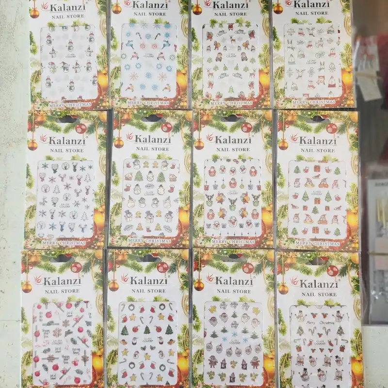 Stiker de navidad kalanzi