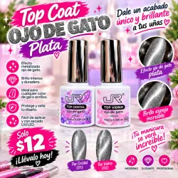 Top coat ojo de gato JR