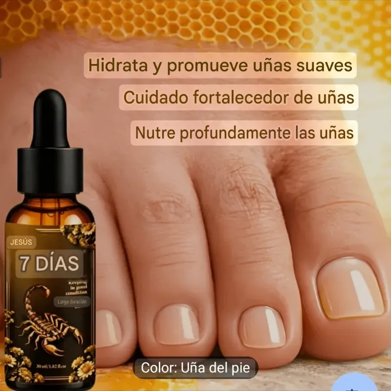 Tratamiento para las uñas de los pies