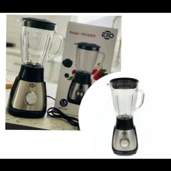 Batidora con baso de cristal