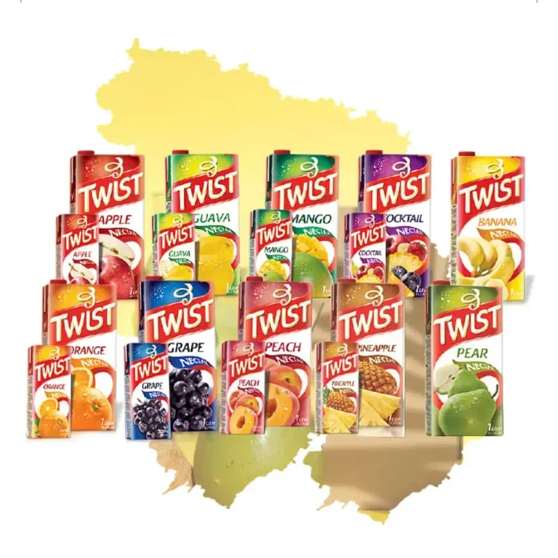 Cajas de jugo 