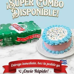 Combo panetela con cerveza