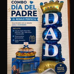 Conjunto de cake personalizado, con bombones y conjunto de perfume 