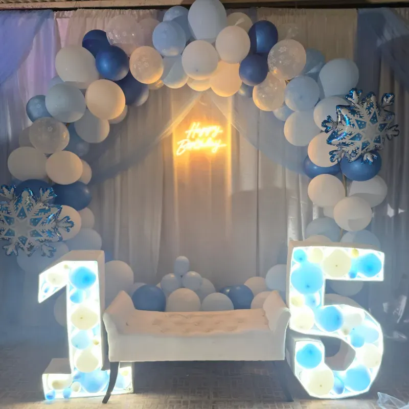 Decoración para evento (100 personas)