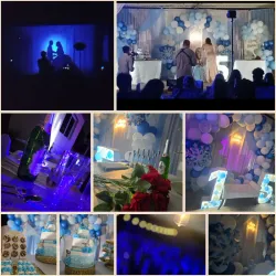 Decoración para evento (100 personas)