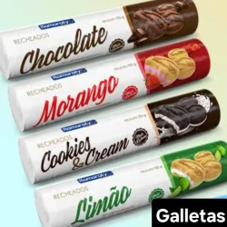 Galletas Recheados de varios sabores 