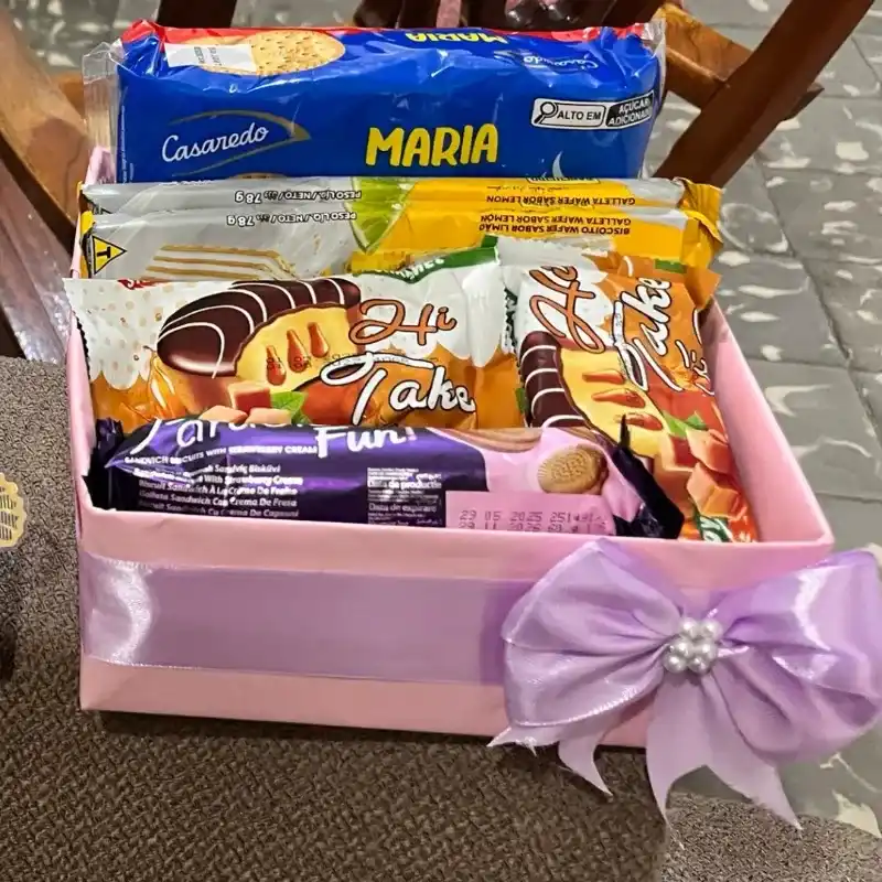 Cajita con confituras 
