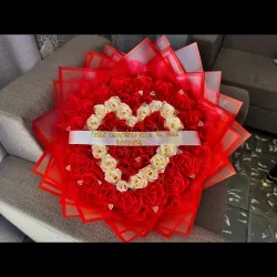 Ramo buchon de flores eternas personalizado