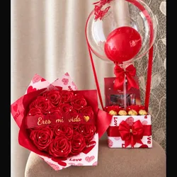 Ramo con cajita de regalo