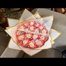 Ramos medianos de flores eternas matisadas