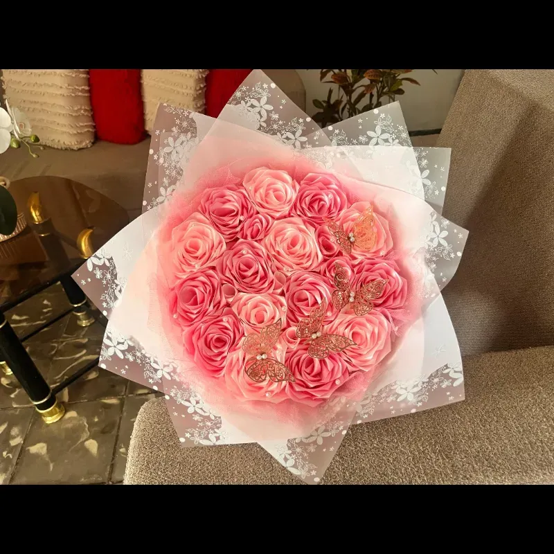 Ramos medianos de flores eternas 