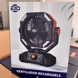 Ventilador recargable