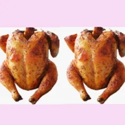 2 Pollo Entero Asado 