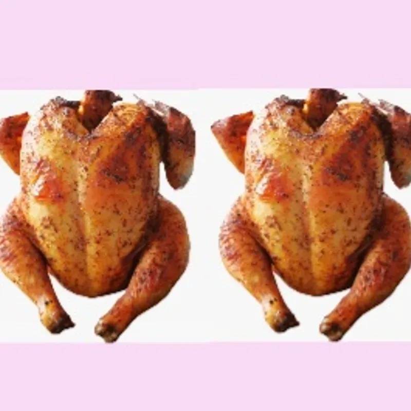 2 Pollo Entero Asado 