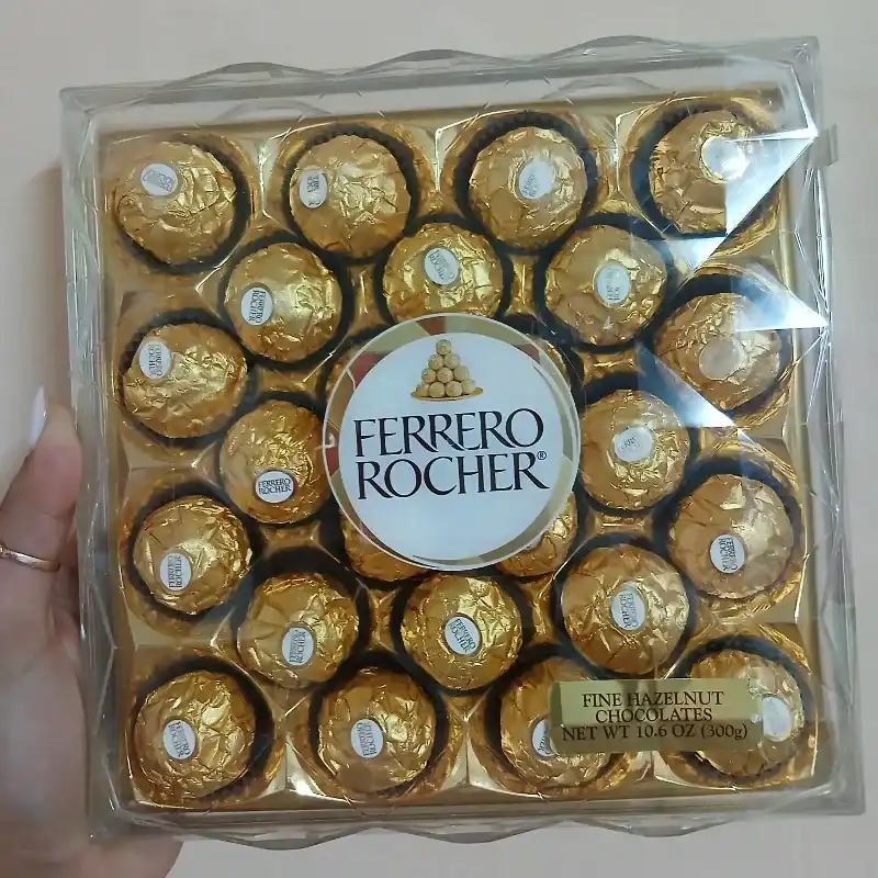 Caja de Bombón Ferrero Rocher