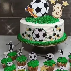 Cake + CupCakes Fútbol 